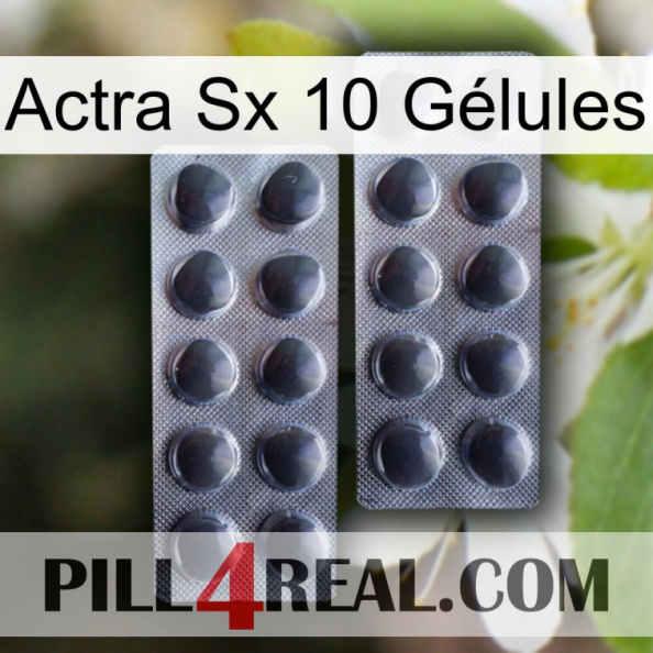 Actra Sx 10 Gélules 31